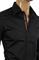 Mens Designer Clothes | GUCCI men's dress shirt with front logo embroidery 416 View 7