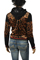 Womens Designer Clothes | GUCCI Ladies' Zip Up Cotton Hoodie #137 View 2