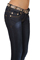 Womens Designer Clothes | GUCCI Ladies' Skinny Fit Jeans With Belt #84 View 3