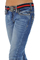 Womens Designer Clothes | GUCCI Ladies' Jeans With Belt #88 View 6