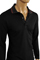 Mens Designer Clothes | GUCCI Men's Long Sleeve Polo Shirt #282 View 3