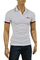 Mens Designer Clothes | GUCCI Men's Cotton Polo Shirt In White #293 View 2