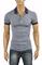 Mens Designer Clothes | GUCCI Men's cotton polo with stripe #367 View 1