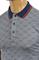 Mens Designer Clothes | GUCCI Men's cotton polo with stripe #367 View 7