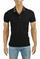 Mens Designer Clothes | GUCCI Men's cotton polo with Kingsnake embroidery #377 View 1