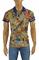 Mens Designer Clothes | GUCCI Men's Flora Snake print polo shirt #381 View 2