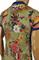 Mens Designer Clothes | GUCCI Men's Flora Snake print polo shirt #381 View 4