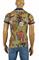 Mens Designer Clothes | GUCCI Men's Flora Snake print polo shirt #381 View 6