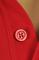 Mens Designer Clothes | GUCCI men's cotton polo with GUCCI stripe in red color #382 View 6