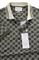 Mens Designer Clothes | GUCCI men's cotton polo with signature interlocking GG logo de View 6