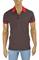 Mens Designer Clothes | GUCCI men's cotton polo with signature interlocking GG logo 40 View 1