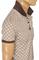 Mens Designer Clothes | GUCCI men's cotton polo with signature interlocking GG logo 40 View 7