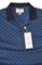 Mens Designer Clothes | GUCCI men's cotton polo with signature interlocking GG logo 40 View 2