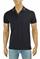 Mens Designer Clothes | GUCCI Men's cotton polo with Kingsnake embroidery 411 View 1