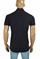 Mens Designer Clothes | GUCCI Men's cotton polo with Kingsnake embroidery 411 View 3