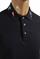 Mens Designer Clothes | GUCCI Men's cotton polo with Kingsnake embroidery 411 View 5