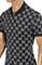 Mens Designer Clothes | GUCCI men’s cotton polo with signature interlocking GG logo 425 View 4