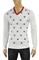 Mens Designer Clothes | GUCCI Men's V-Neck Knit Sweater #102 View 1