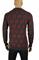 Mens Designer Clothes | GUCCI Men's Stripe Knitted Black Sweater 104 View 2