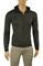 Mens Designer Clothes | GUCCI Men's Zip Up Hooded Sweater #82 View 1