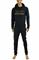 Mens Designer Clothes | GUCCI men's zip up jogging suit in navy blue color 166 View 1