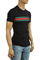 Mens Designer Clothes | GUCCI Men's Crew-neck Short Sleeve Tee #154 View 1