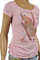 Womens Designer Clothes | GUCCI Ladies' Crewneck Short Sleeve Tee #160 View 5