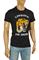 Mens Designer Clothes | GUCCI Men's T-Shirt Black #202 View 1