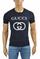 Mens Designer Clothes | GUCCI cotton T-shirt with front print #252 View 1