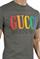 Mens Designer Clothes | GUCCI cotton T-shirt with front print 262 View 4