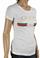 Womens Designer Clothes | GUCCI women's cotton t-shirt with front logo print 267 View 3