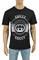 Mens Designer Clothes | GUCCI cotton T-shirt with front print logo 287 View 1