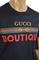 Mens Designer Clothes | GUCCI Men's Boutique print T-shirt 298 View 3
