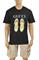 Mens Designer Clothes | GUCCI cotton T-shirt With Front Shoes print 317 View 1