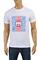 Mens Designer Clothes | GUCCI cotton T-shirt with front print 320 View 1