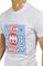 Mens Designer Clothes | GUCCI cotton T-shirt with front print 320 View 3
