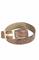Mens Designer Clothes | HERMES Unisex Reversible Leather Belt 63 View 2
