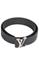Mens Designer Clothes | LOUIS VUITTON leather man belt with silver buckle 89 View 1