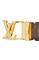 Womens Designer Clothes | LOUIS VUITTON leather women belt with gold buckle 87 View 5