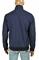 Mens Designer Clothes | PRADA men's fool-zip jacket in navy blue 41 View 2