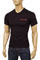 Mens Designer Clothes | PRADA V-Neck Short Sleeve Tee #55 View 1