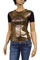 Mens Designer Clothes | VERSACE Ladies Short Sleeve Top #33 View 1