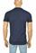 Mens Designer Clothes | VERSACE men's t-shirt with front embroidery logo 112 View 2