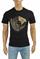 Mens Designer Clothes | VERSACE men's t-shirt with front medusa print 114 View 1