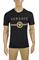 Mens Designer Clothes | VERSACE men's t-shirt with front medusa print 124 View 1