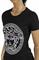Womens Designer Clothes | VERSACE Women's Medusa Print T-Shirt 132 View 5