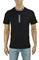 Mens Designer Clothes | VERSACE Men's Front Print T-Shirt 134 View 1