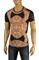 Mens Designer Clothes | VERSACE Men's Short Sleeve Tee #93 View 1