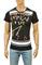 Mens Designer Clothes | VERSACE Men's Short Sleeve Tee #096 View 2