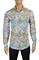 Mens Designer Clothes | LOUIS VUITTON men's monogram colored long sleeve shirt 28 View 1